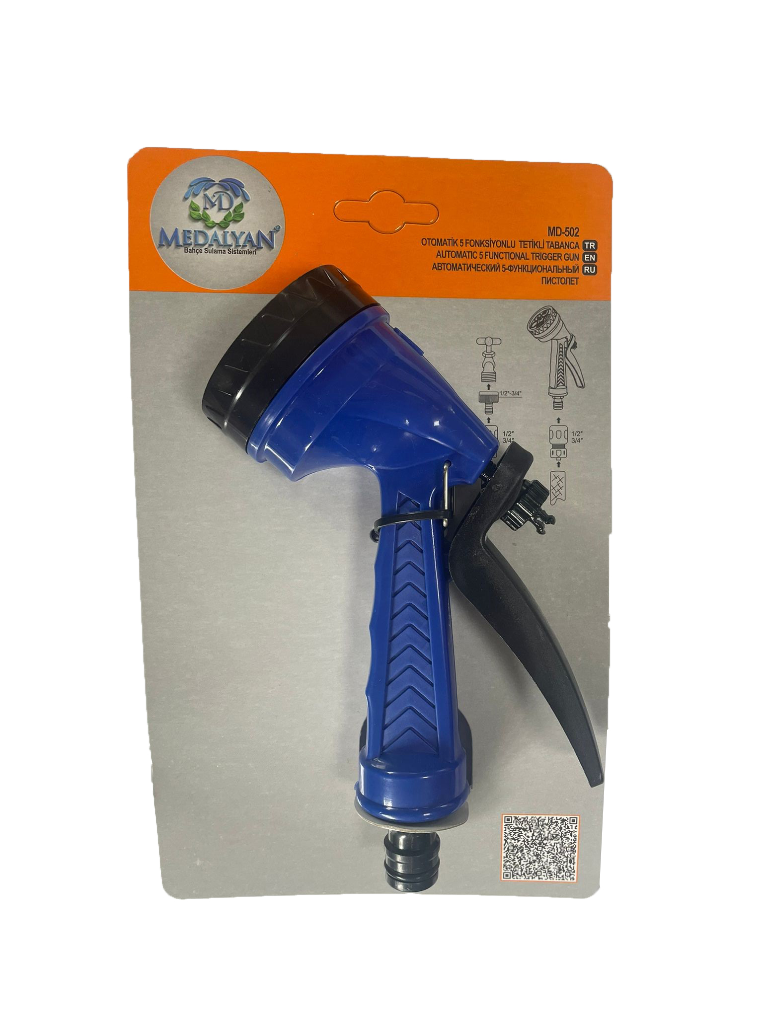MD502 OTOMATİK TETİKLİ TABANCA 5 FONKSİYONLU